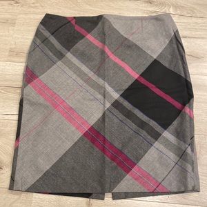 Kenar wool plaid skirt 12